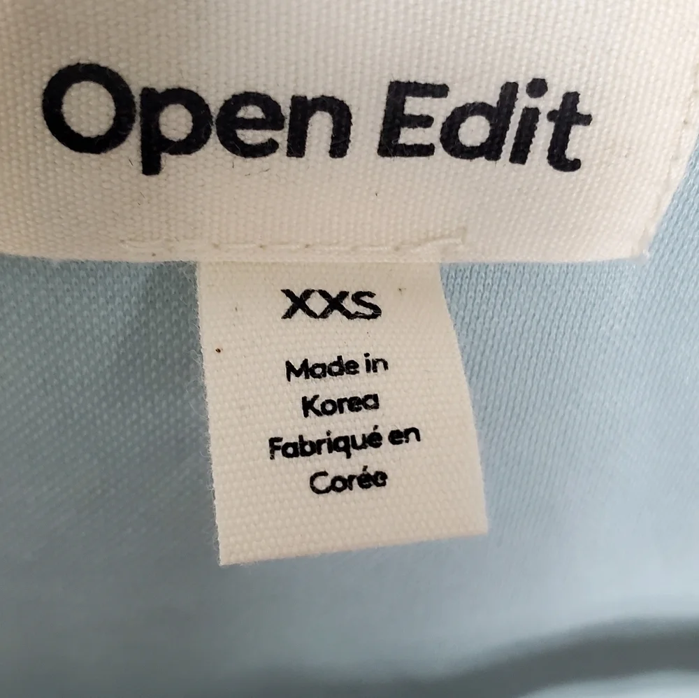 Open edit Size XXS Sleeveless Midi Wrap Dress in Teal Mist NWT. - Picture 2 of 6